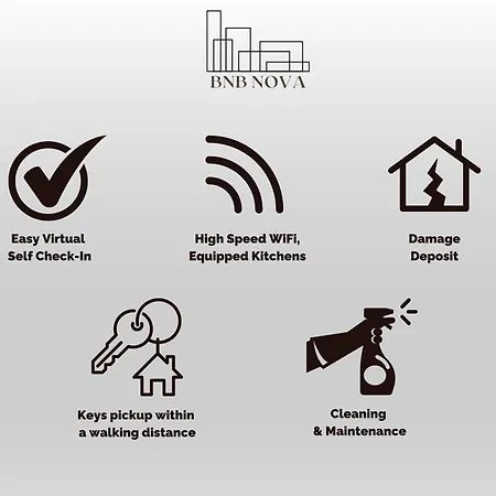 Apartman Bnbnova - 1br - Opera & Palais Royal Gardens *